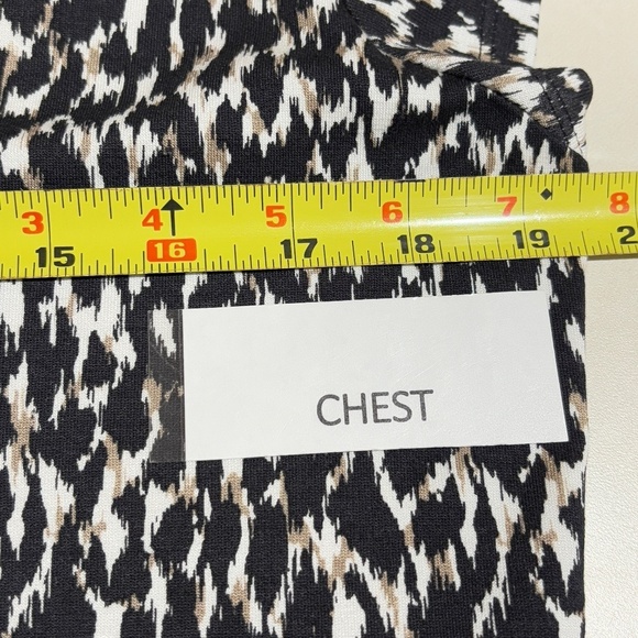 Tommy Bahama Women's Short Sleeve Midi Dress Sz L A-line Stretch Comfort Resort - Picture 8 of 10